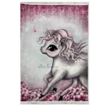 فرش کودک اسب تکشاخ کد 1194