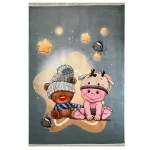 فرش کودک خرس و بچه کد 1192