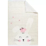 فرش کودک خرگوش و پرنده کد 25KM0160 - تصویر 2