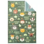 فرش کودک جنگل حیوانات کد 25KM0070 - تصویر 2
