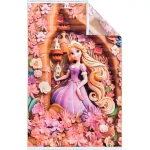 فرش کودک راپونزل کد 25KD0010 - تصویر 2