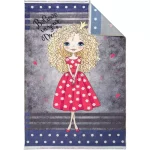 فرش کودک دختر صورتی کد 2599012090 - تصویر 2