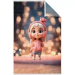 فرش کودک طرح دخترانه کد 25KK0020 - تصویر 2