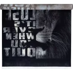 فرش کودک طرح شیر کد 25KN0000 - تصویر 3