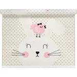 فرش کودک خرگوش و پرنده کد 25KM0160 - تصویر 3