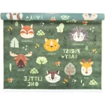 فرش کودک جنگل حیوانات کد 25KM0070 - تصویر 3