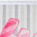 فرش کودک پنگوئن های عاشق کد 25KM0140 - تصویر 4