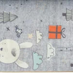 فرش کودک ماجراجویان جنگل کد 25KM0180 - تصویر 4