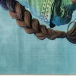 فرش کودک طرح دختر کد 25KK0030 - تصویر 5