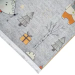 فرش کودک ماجراجویان جنگل کد 25KM0180 - تصویر 5