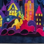 فرش کودک گل و خانه کد 25KM0010 - تصویر 5