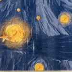 فرش کودک دختر ماه کد 25KM0050 - تصویر 6