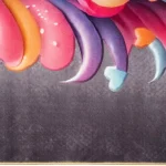 فرش کودک تک شاخ رنگی کد 25KM0000 - تصویر 6