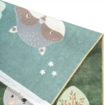 فرش کودک جنگل حیوانات کد 25KM0070 - تصویر 7