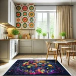 فرش کودک گل و خانه کد 25KM0010 - تصویر 7