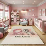 فرش کودک اسب تکشاخ کد 25KD0040 - تصویر 8