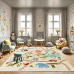 فرش کودک جاده ماجراجویی کد 101291 - تصویر 8