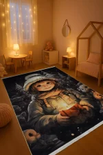 فرش کودک دختر کد 25KK0010 - تصویر 8