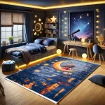 فرش کودک دختر ماه کد 25KM0050 - تصویر 8