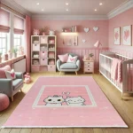 فرش کودک پیشی ها کد 25KD0030 - تصویر 8