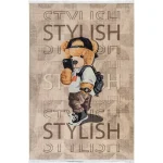 فرش کودک خرس استایلیست کد 25KM0090