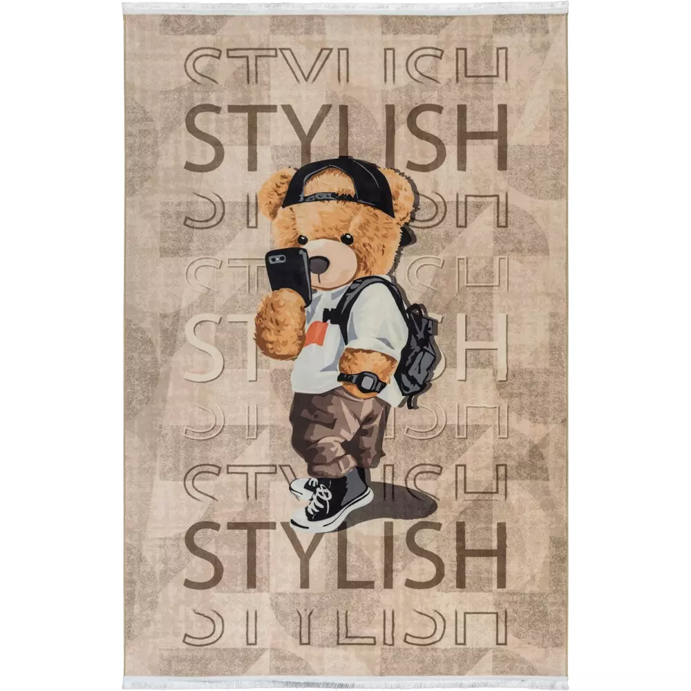 فرش کودک خرس استایلیست کد 25KM0090 فرش کودک خرس استایلیست کد 25KM0090 - تصویر 1