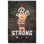 فرش کودک خرس قوی کد 25KM0100