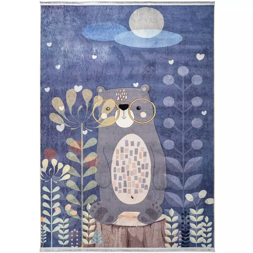 فرش کودک خرس ملوس کد 2599021090 فرش کودک خرس ملوس کد 2599021090