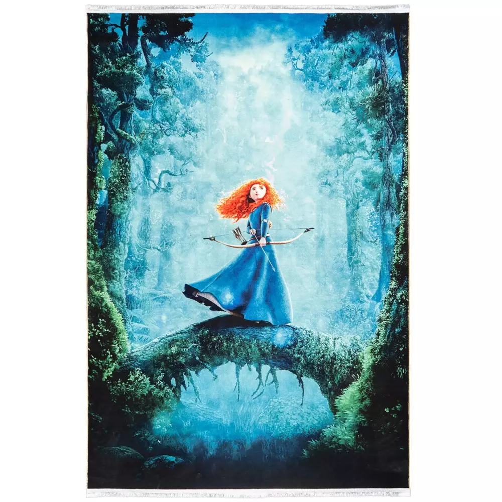 فرش کودک دختر شجاع کد 101286 فرش کودک دختر شجاع کد 101286