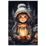 فرش کودک دختر کد 25KK0010