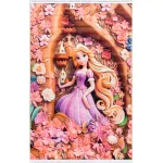 فرش کودک راپونزل کد 25KD0010