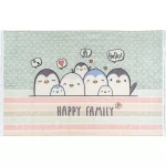 فرش کودک طرح پنگوئن ها کد25KM0170