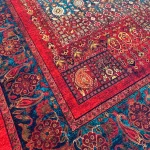 فرش محتشم طرح هلنا کد25NH0010 قرمز - تصویر 2