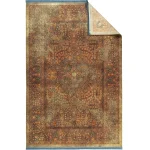 فرش محتشم طرح هلنا کد25NH0000 زیتونی - تصویر 2