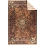 فرش محتشم طرح هلنا کد25NH0020 قهوه ای - تصویر 2