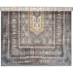 فرش محتشم طرح هلنا کد25NH0040 دودی - تصویر 3