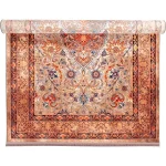 فرش محتشم طرح هلنا کد25NH0050 بادامی - تصویر 3