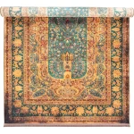 فرش محتشم طرح هلنا کد25NH0060 سبز - تصویر 3