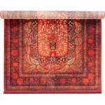 فرش محتشم طرح هلنا کد25NH0060 لاکی - تصویر 3