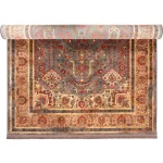 فرش محتشم طرح هلنا کد25NH0070 طوسی - تصویر 3