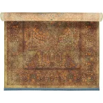 فرش محتشم طرح هلنا کد25NH0000 زیتونی - تصویر 3