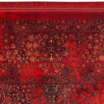 فرش محتشم طرح هلنا کد25NH0000 لاکی - تصویر 5