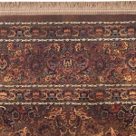 فرش محتشم طرح هلنا کد25NH0020 قهوه ای - تصویر 5