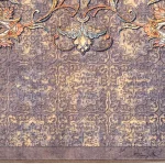 فرش محتشم طرح هلنا کد25NH0030 خاکستری - تصویر 5