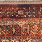 فرش محتشم طرح هلنا کد25NH0040 حنایی - تصویر 5