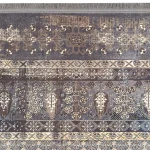 فرش محتشم طرح هلنا کد25NH0040 دودی - تصویر 6