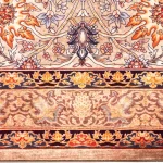 فرش محتشم طرح هلنا کد25NH0050 بادامی - تصویر 6