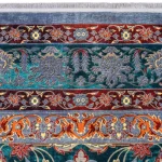 فرش محتشم طرح هلنا کد 25TT0050 طوسی - تصویر 6