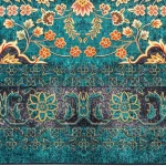 فرش محتشم طرح هلنا کد 25TT0080 سبز - تصویر 6