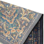 فرش محتشم طرح هلنا کد25NH0020 فیروزه ای تیره - تصویر 7